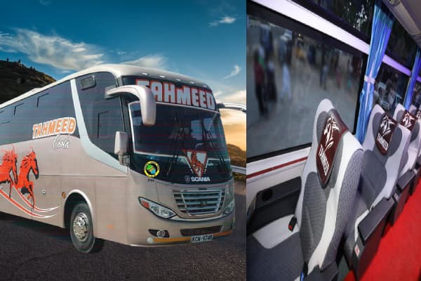 Tahmeed Coach Online Booking, Routes, Fares, Schedules & Contacts